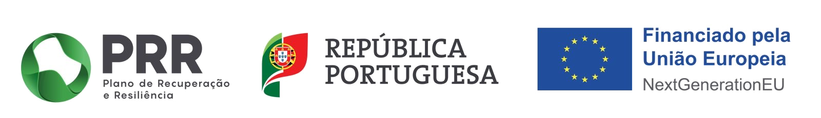 PRR – Plano de Recuperação e Resiliência · República Portuguesa · Financiado pela União Europeia – NextGenerationEU